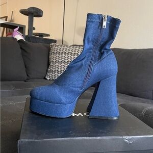 Lamoda denim ankle boots
